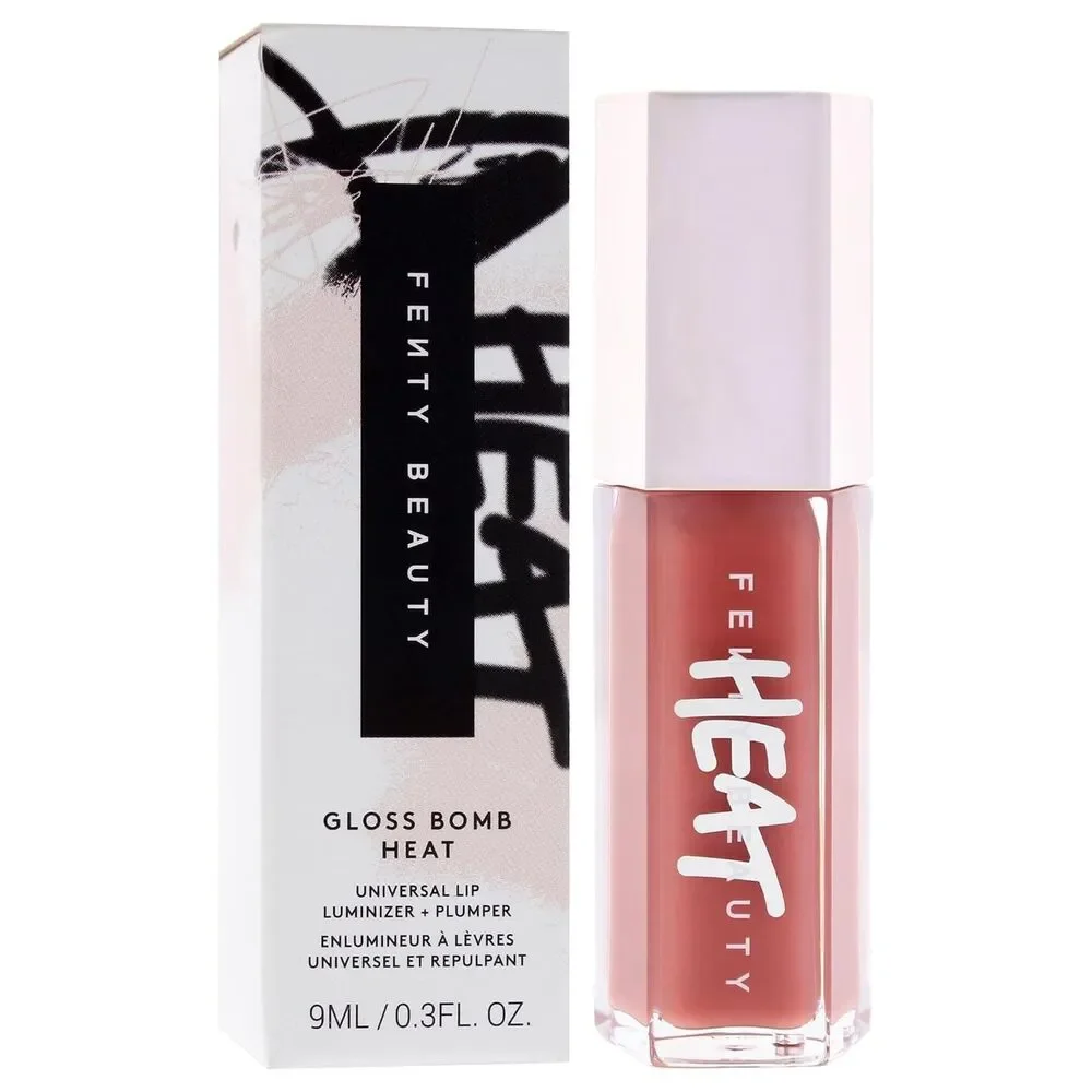FENTY BEAUTY Women's Gloss Bomb Universal Lip Luminizer Fenty Glow Heat 0.3 oz